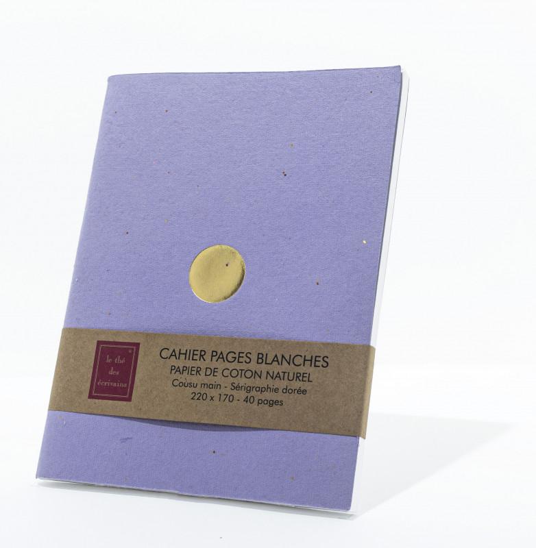 CAHIER PAGES BLANCHES PARME