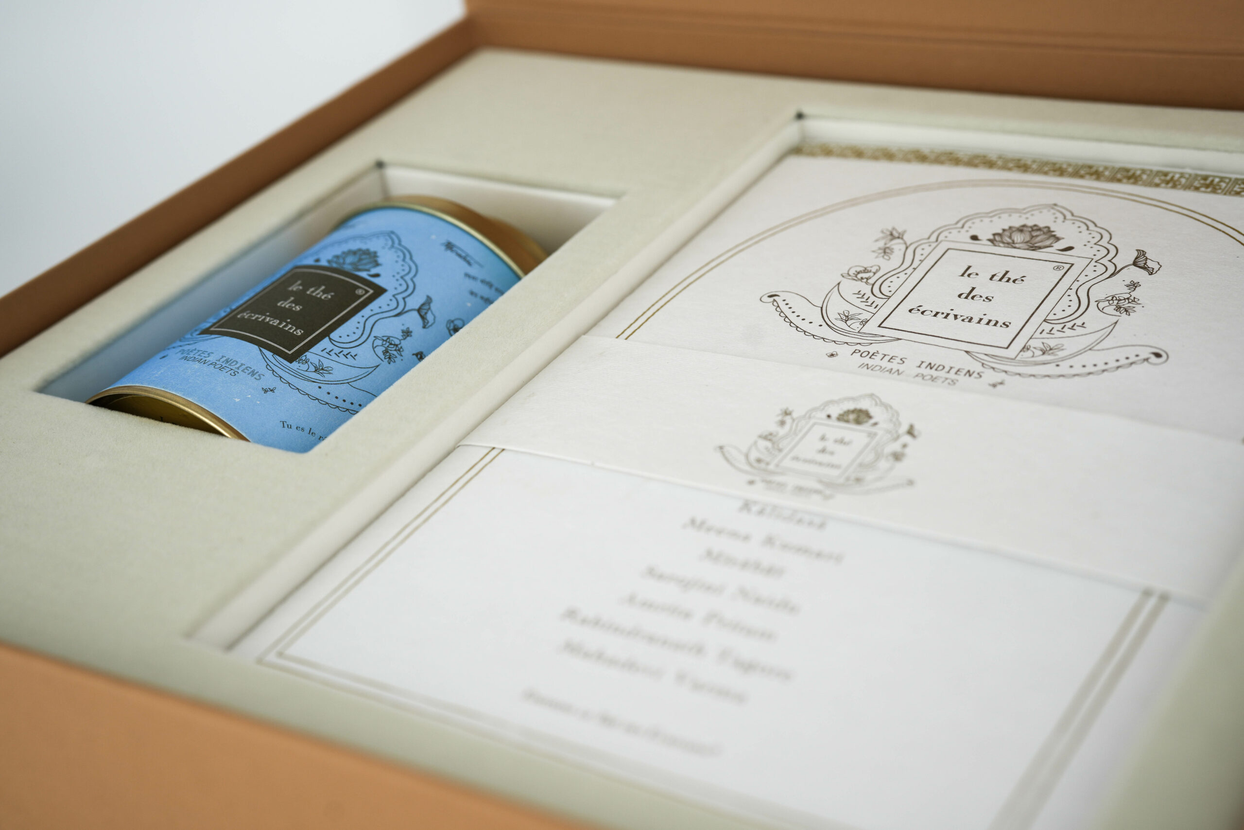 Indian Poet Writers Tea Set - Image 3